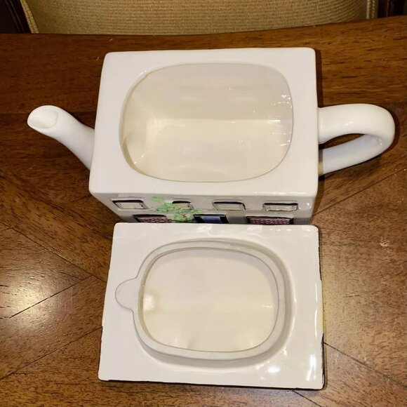 Vintage The Haldon Group 6โ House Teapot China Collectible - Picture 6 of 7